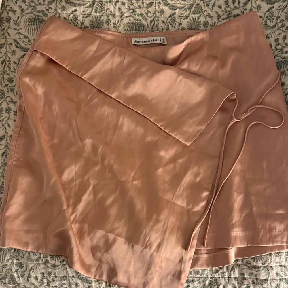 Abercrombie & Fitch Blush Wrap Skirt